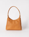 Bell-shaped leather shoulder bag - front product image