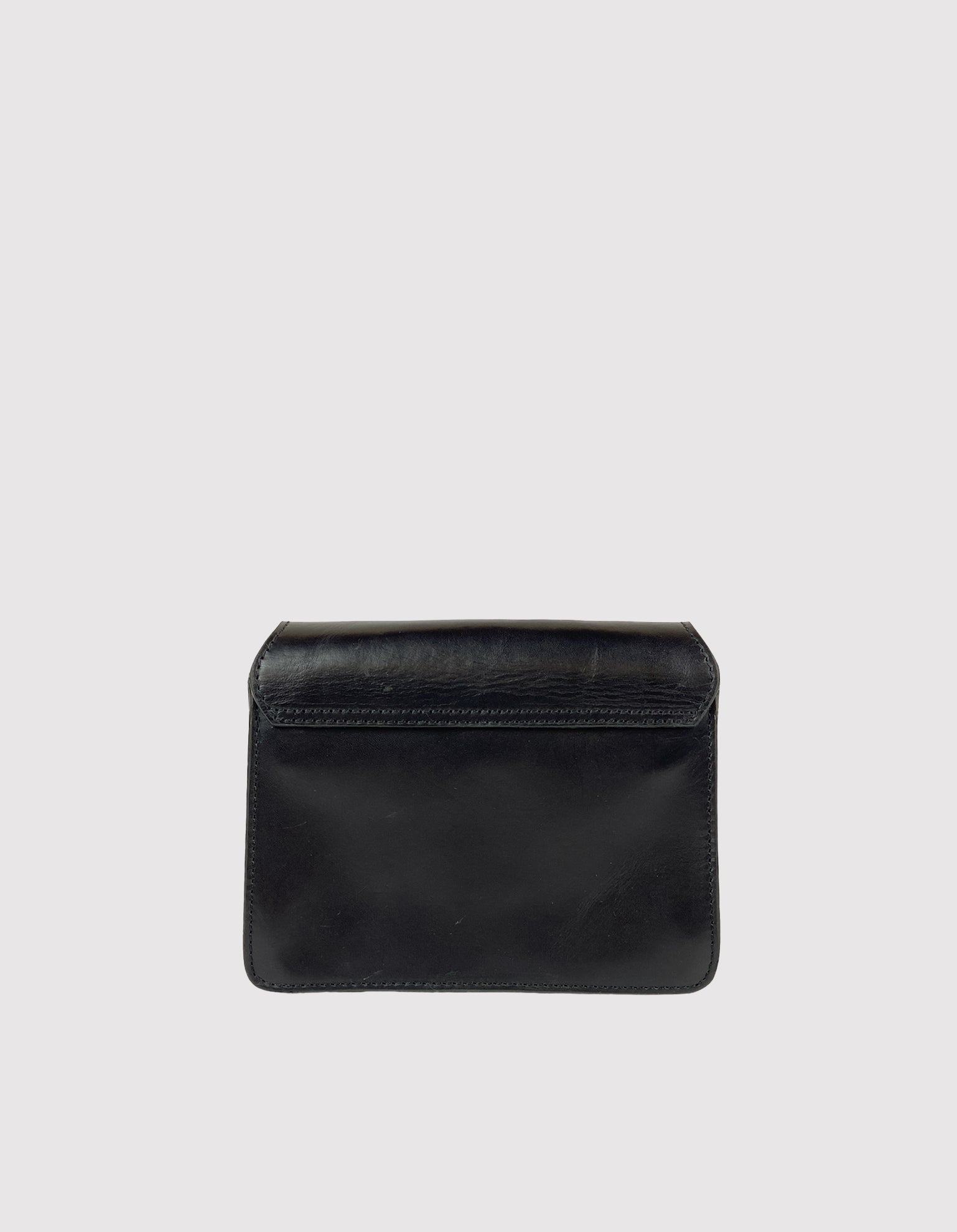 Perfectly Imperfect Harper Mini - Black Classic Leather