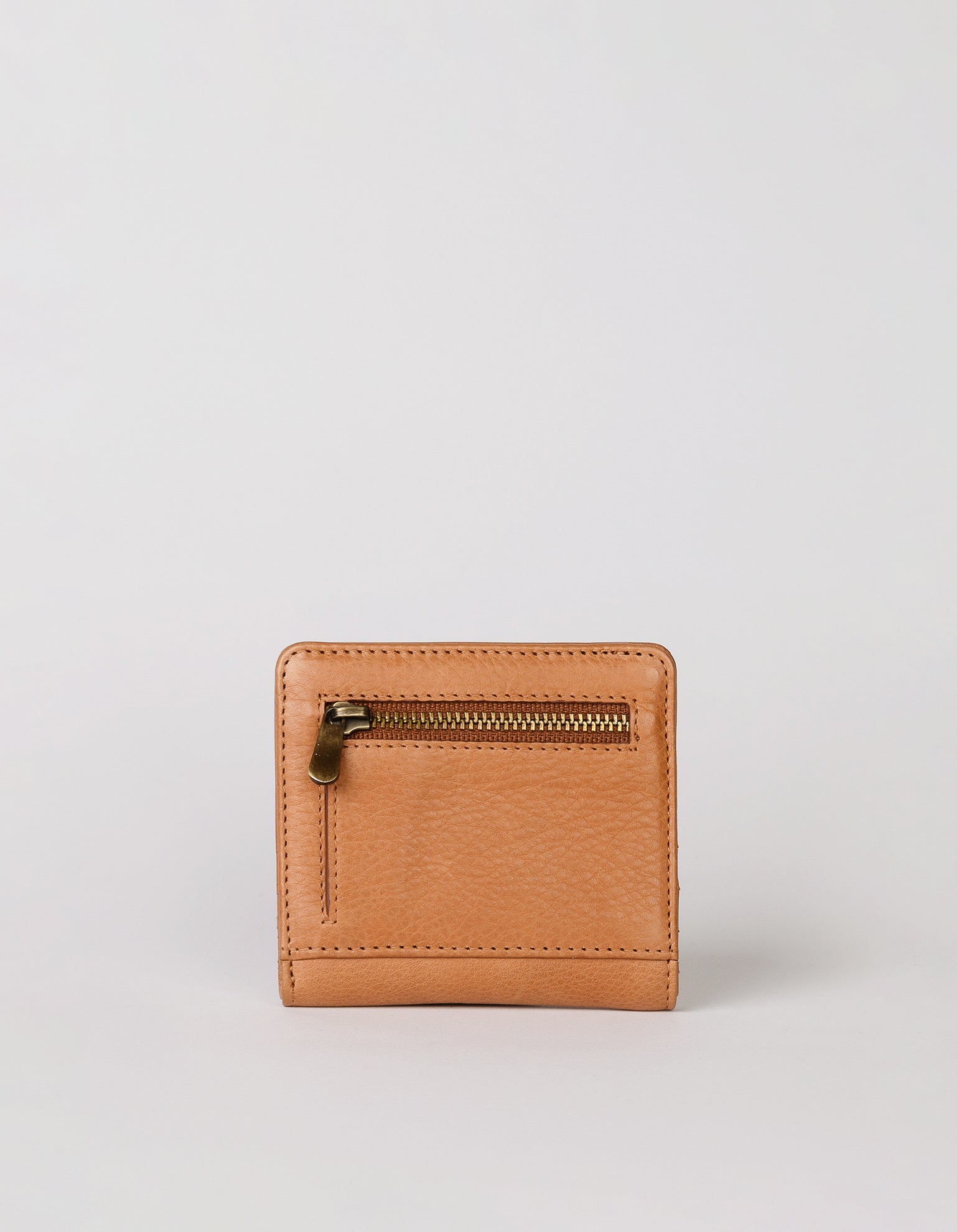 The Alex Fold-Over Wallet - Wild Oak Soft Grain Leather - back product image