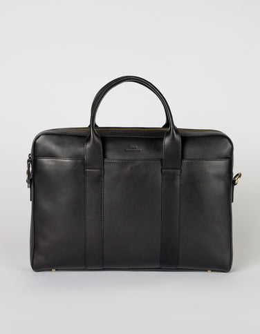 Harvey - Black Classic Leather