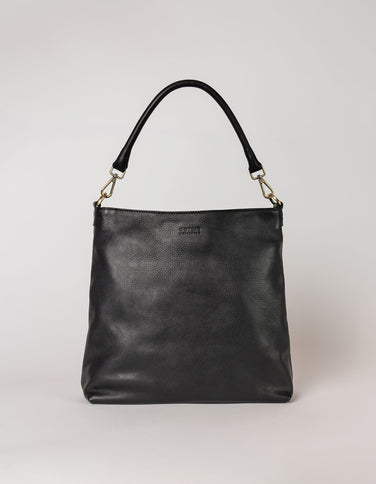 Janet - Black Soft Grain Leather
