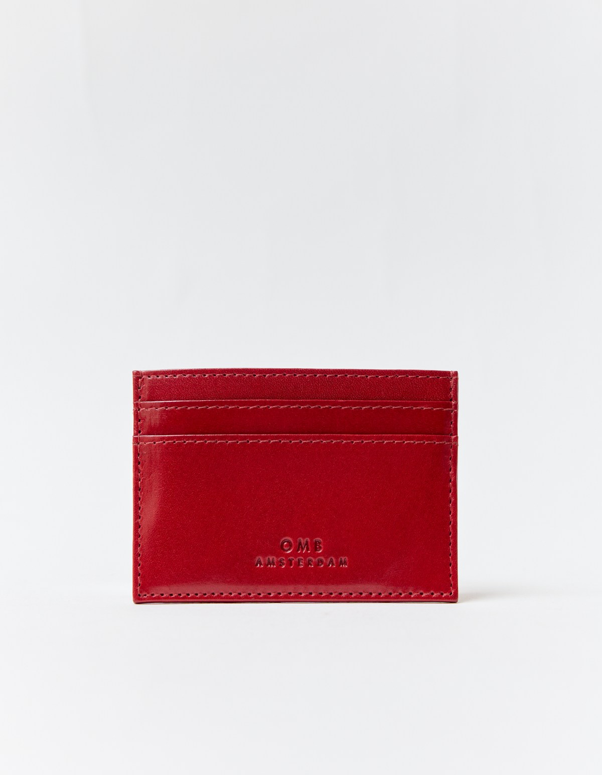 Mark's Cardcase - Red Glazed Leather