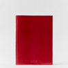 Notebook Cover - Red Glazed Leather