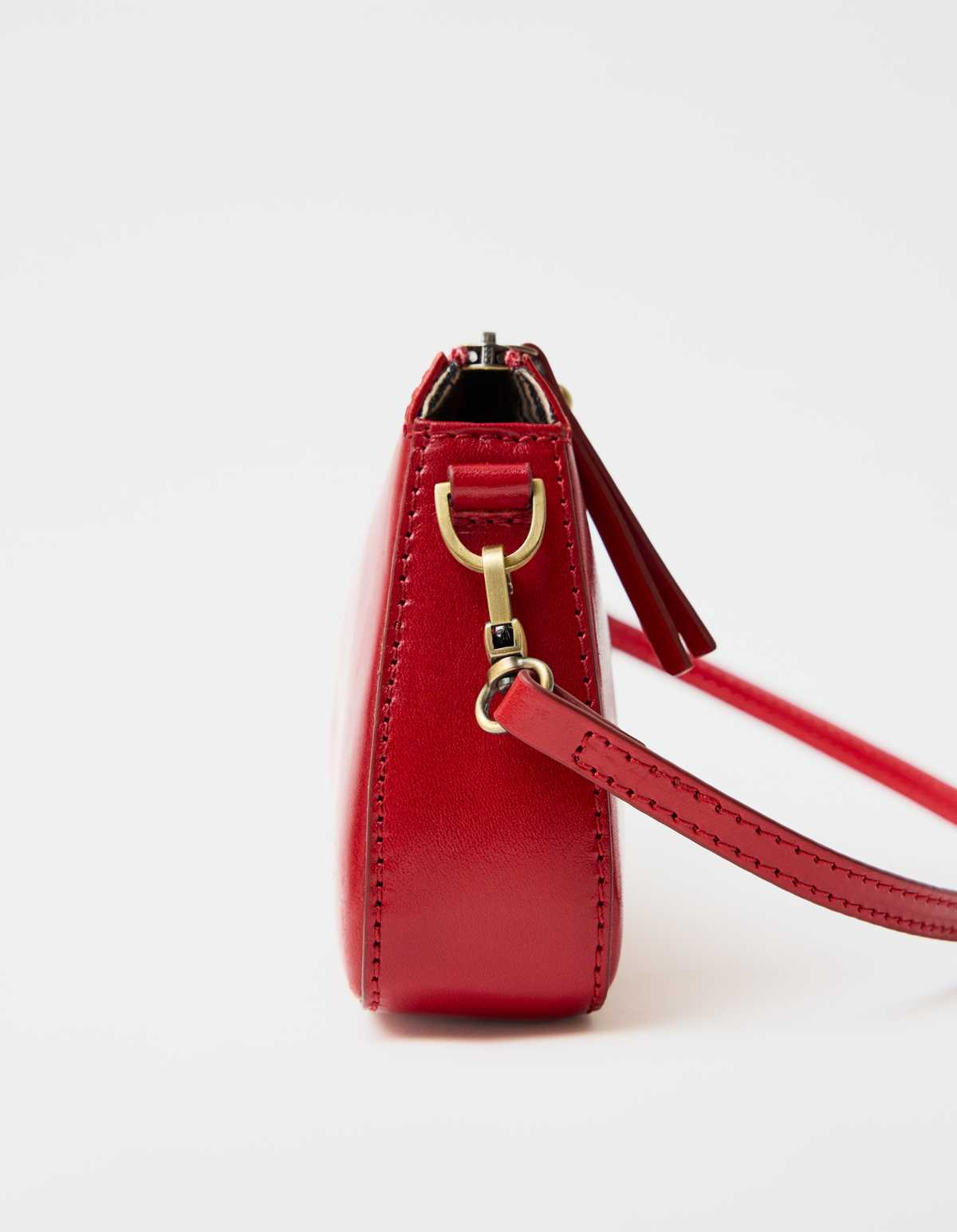 Taylor - Red Glazed Leather