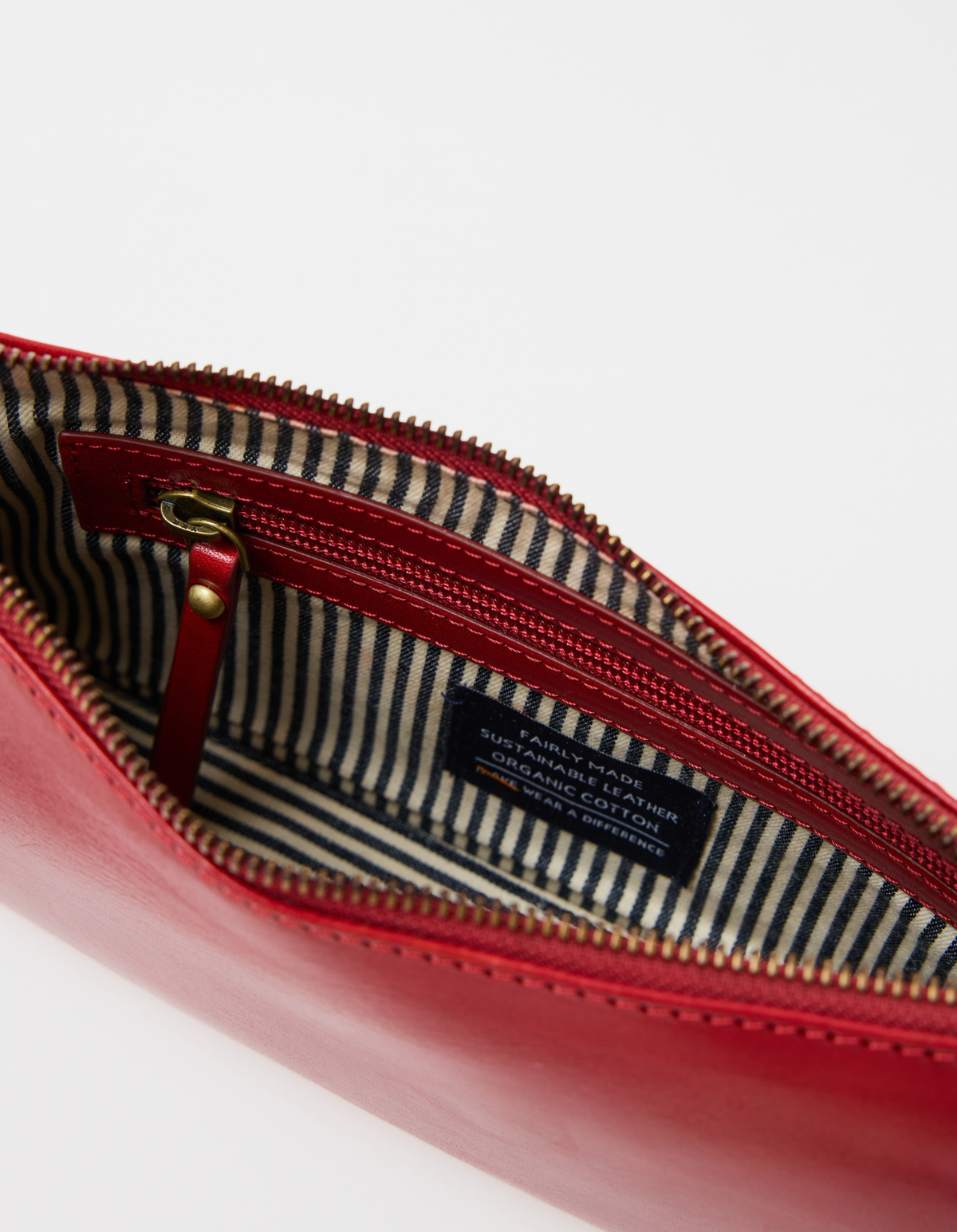Taylor - Red Glazed Leather