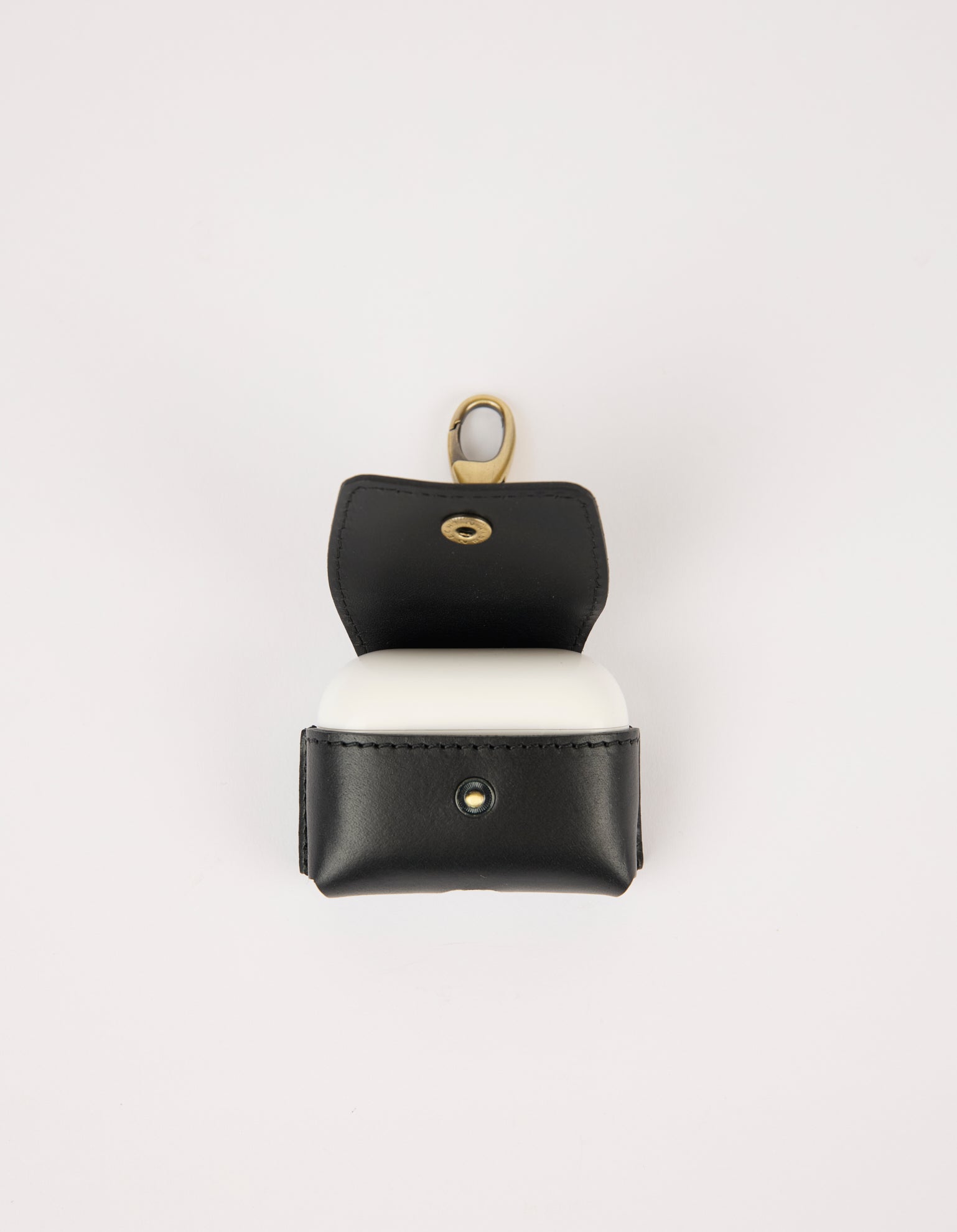 Airpods Case - Black Classic Leather