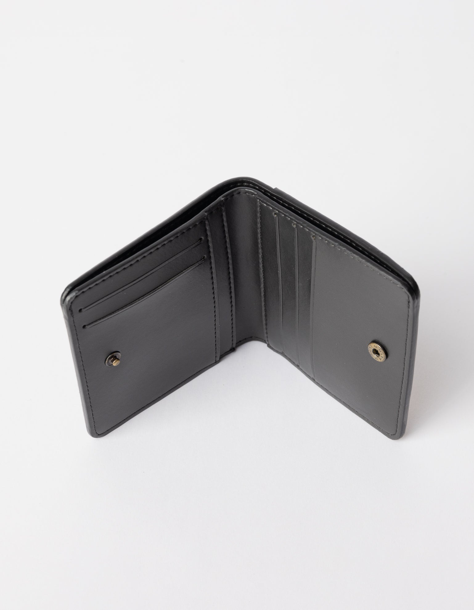 Perfectly Imperfect - Alex Fold-Over Wallet - Black Vegan Uppeal™