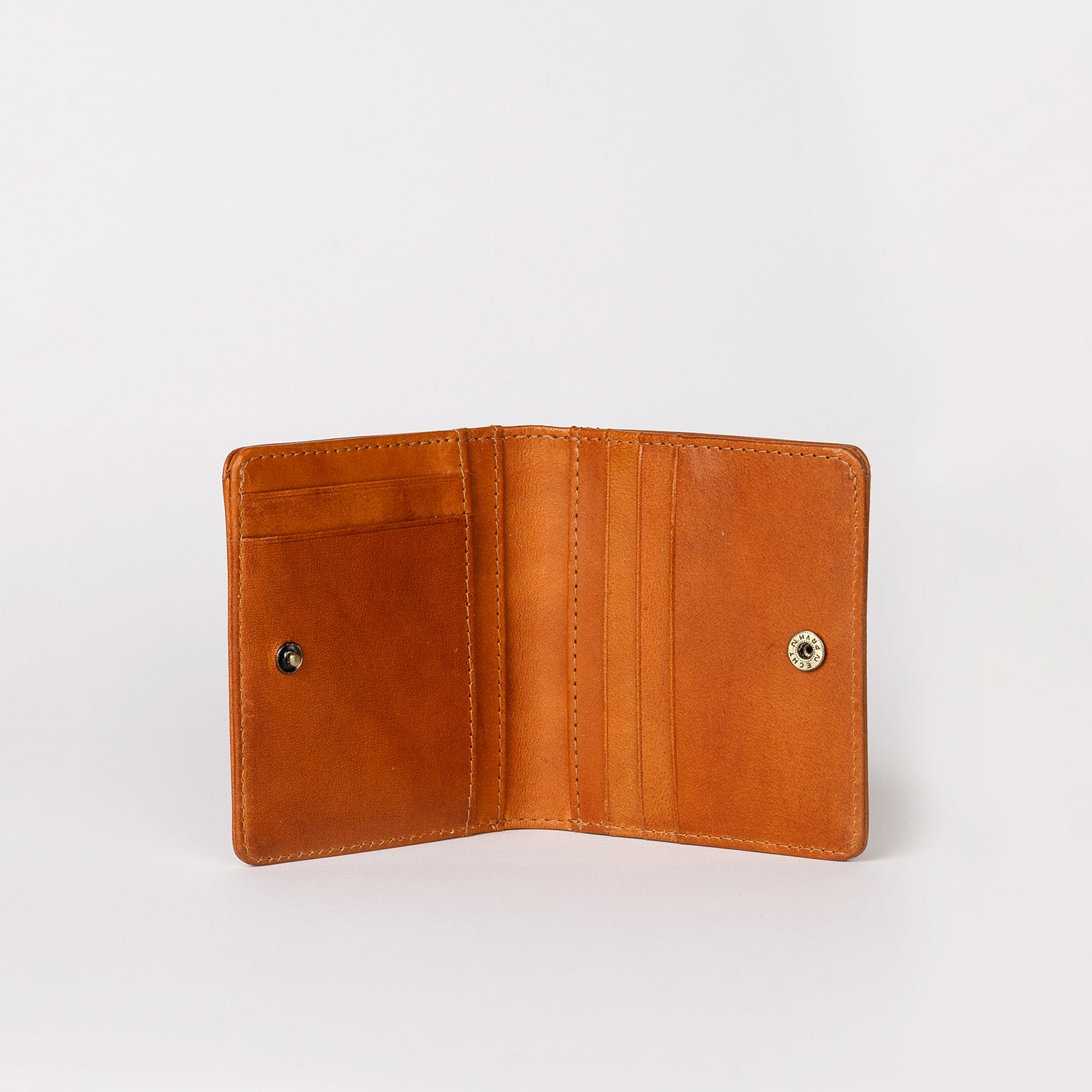 小物 grok leather Bank Wallet mini Wrench & Needle Handmade Horween Leather Mini Wallet | Smith Ave.