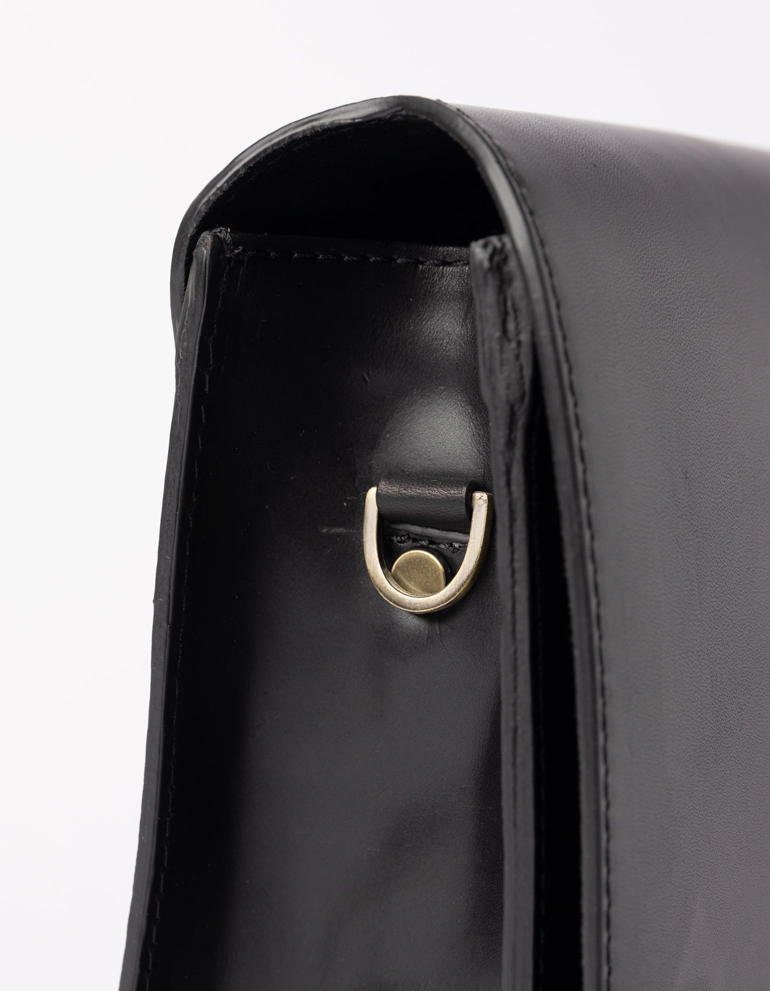 Audrey - Black Classic Leather