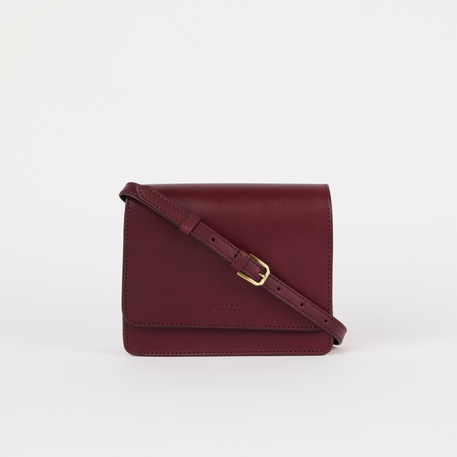 Audrey Mini - Dark Cherry Classic Leather