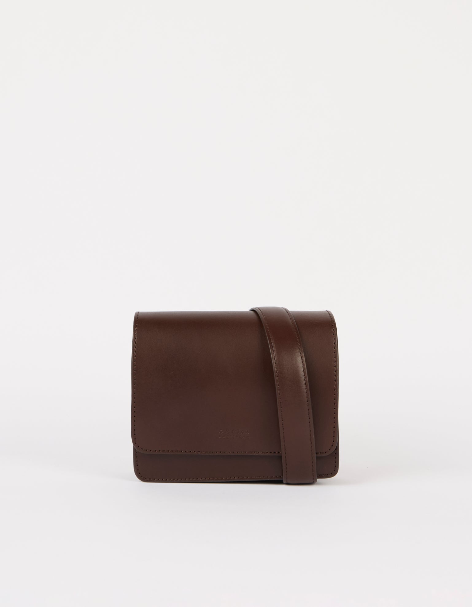 Audrey Mini - Chocoladebruin Klassiek Leer