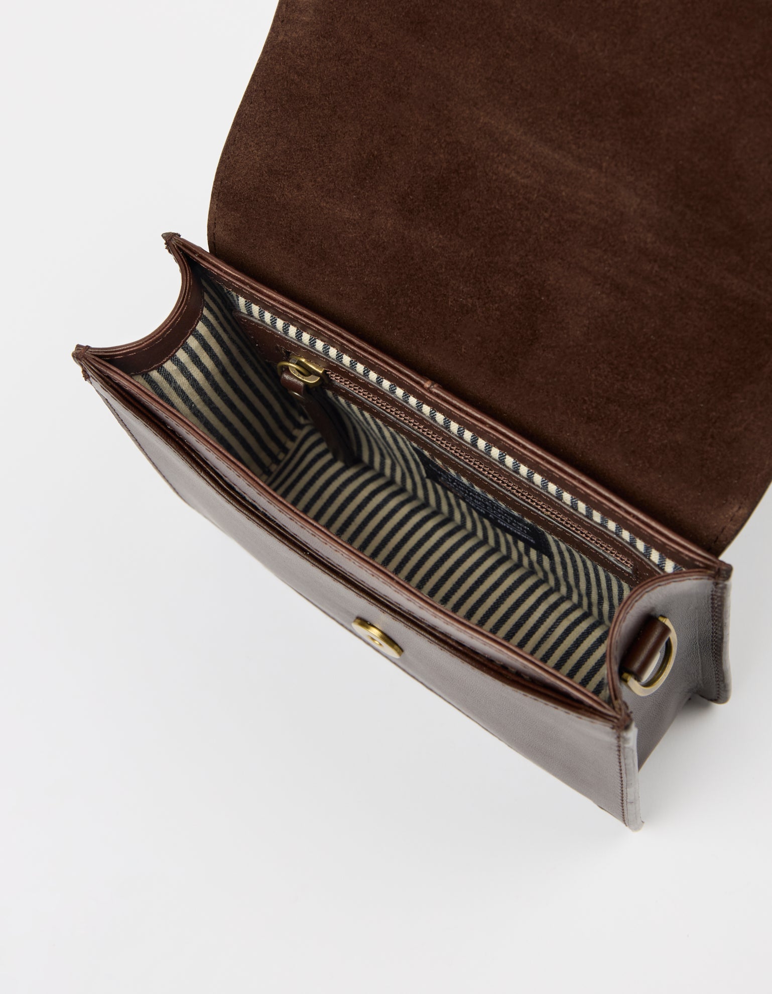 Audrey Mini - Chocoladebruin Klassiek Leer