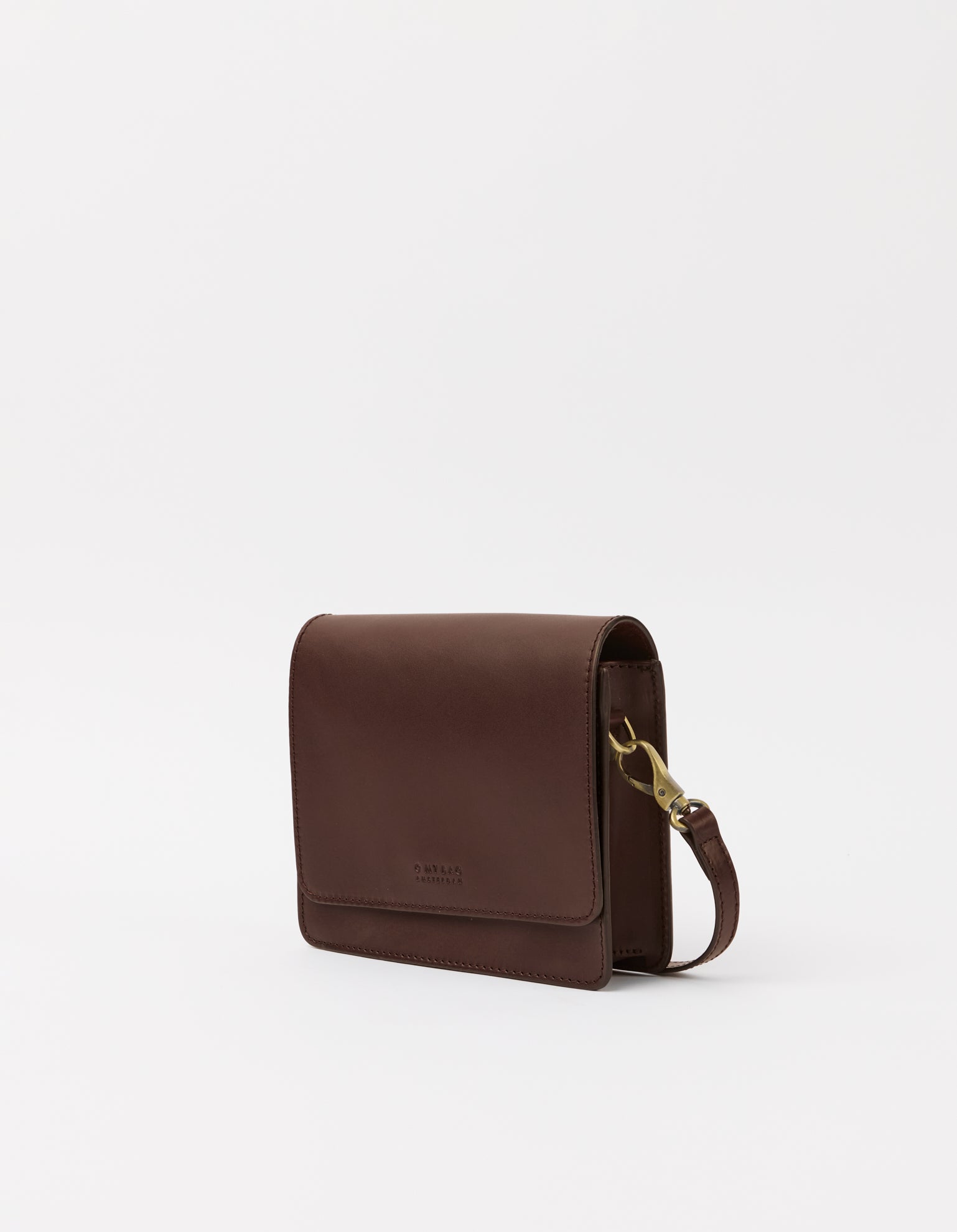 Audrey Mini - Chocoladebruin Klassiek Leer