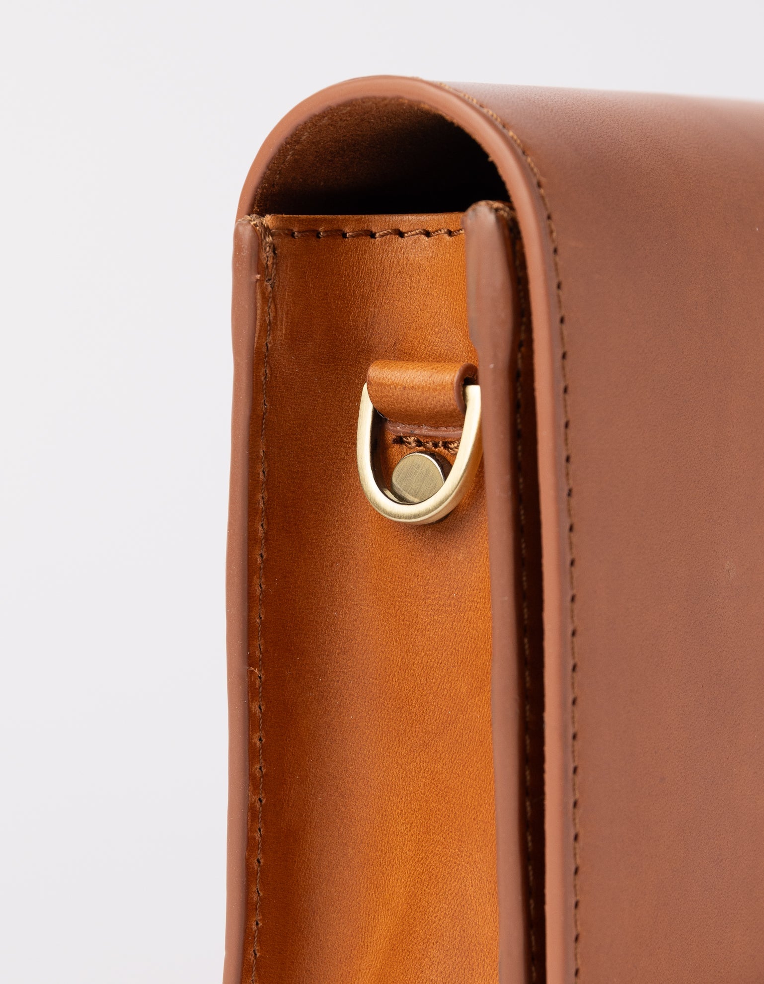 Perfectly Imperfect - Audrey Mini - Cognac Classic Leather