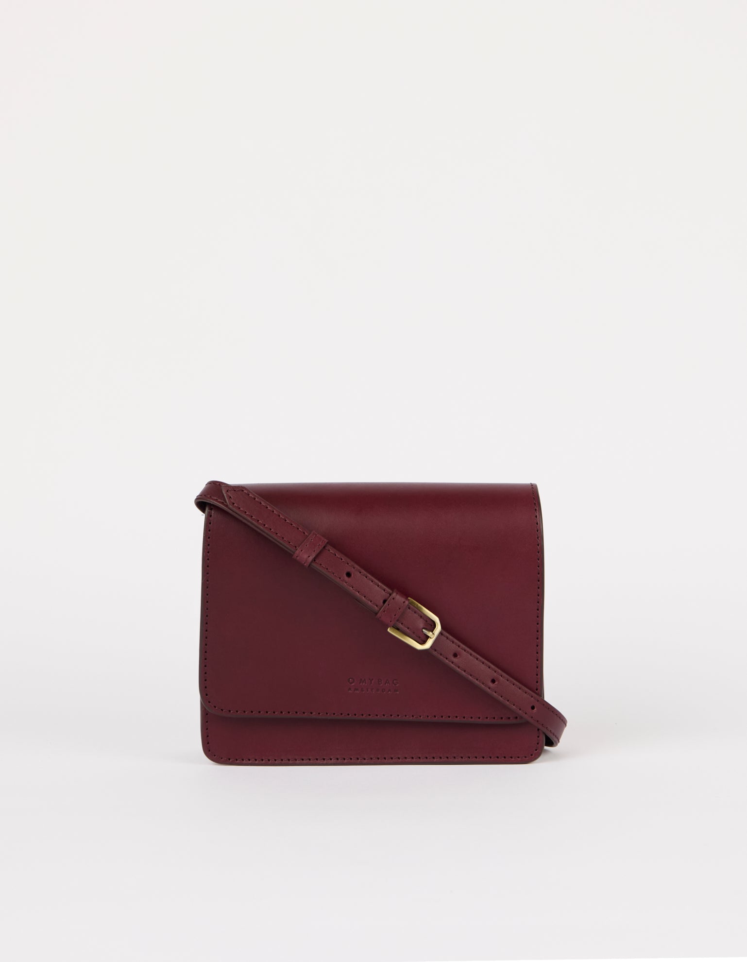 Audrey Mini - Dark Cherry Classic Leather