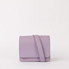 Front view of Audrey Mini in Lavendern with shoulder strap