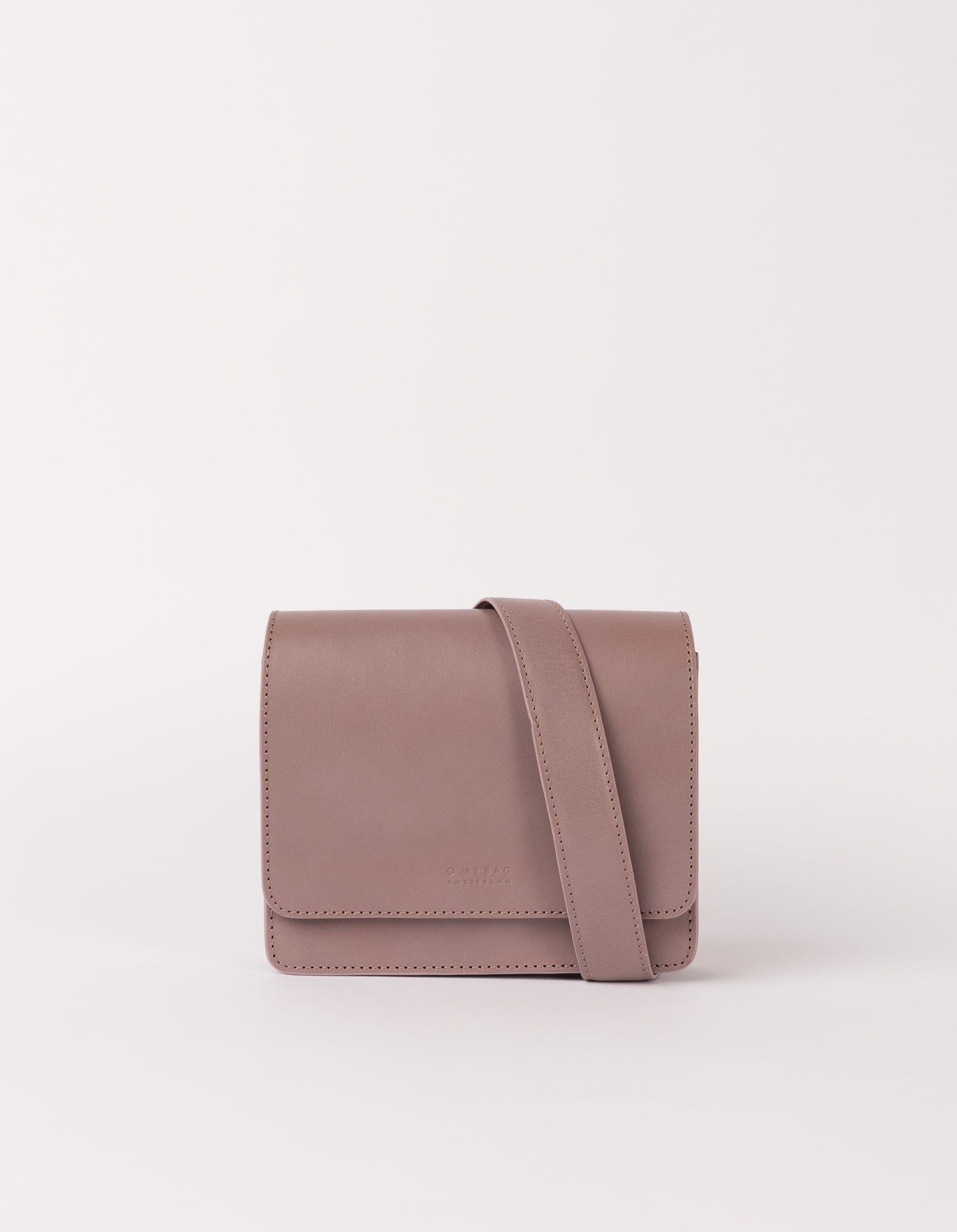 Audrey Mini - Pale Mauve Classic Leather