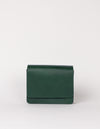 Front product image of Audrey Mini pine green classic leather crossbody bag