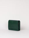 Side product image of Audrey Mini pine green classic leather crossbody bag