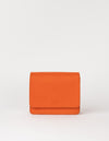 Front product image of Audrey Mini tangerine classic leather crossbody bag