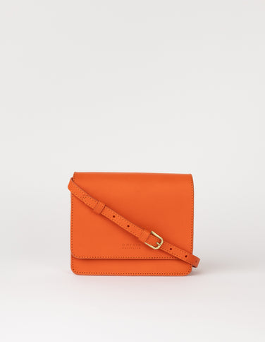 Audrey Mini - Tangerine Klassisches Leder