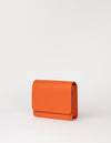 Side product image of Audrey Mini tangerine classic leather crossbody bag