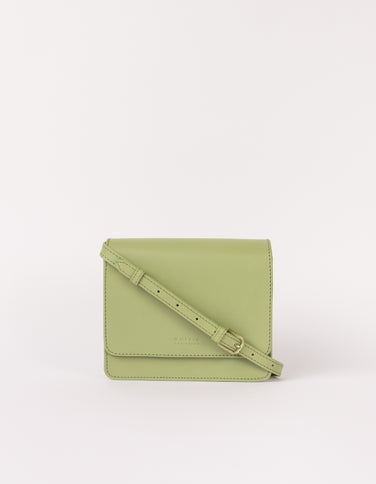 Audrey Mini - Tea Green Classic Leather