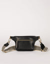 Pre-Loved Beck's Bum Bag - Black Stromboli Leather