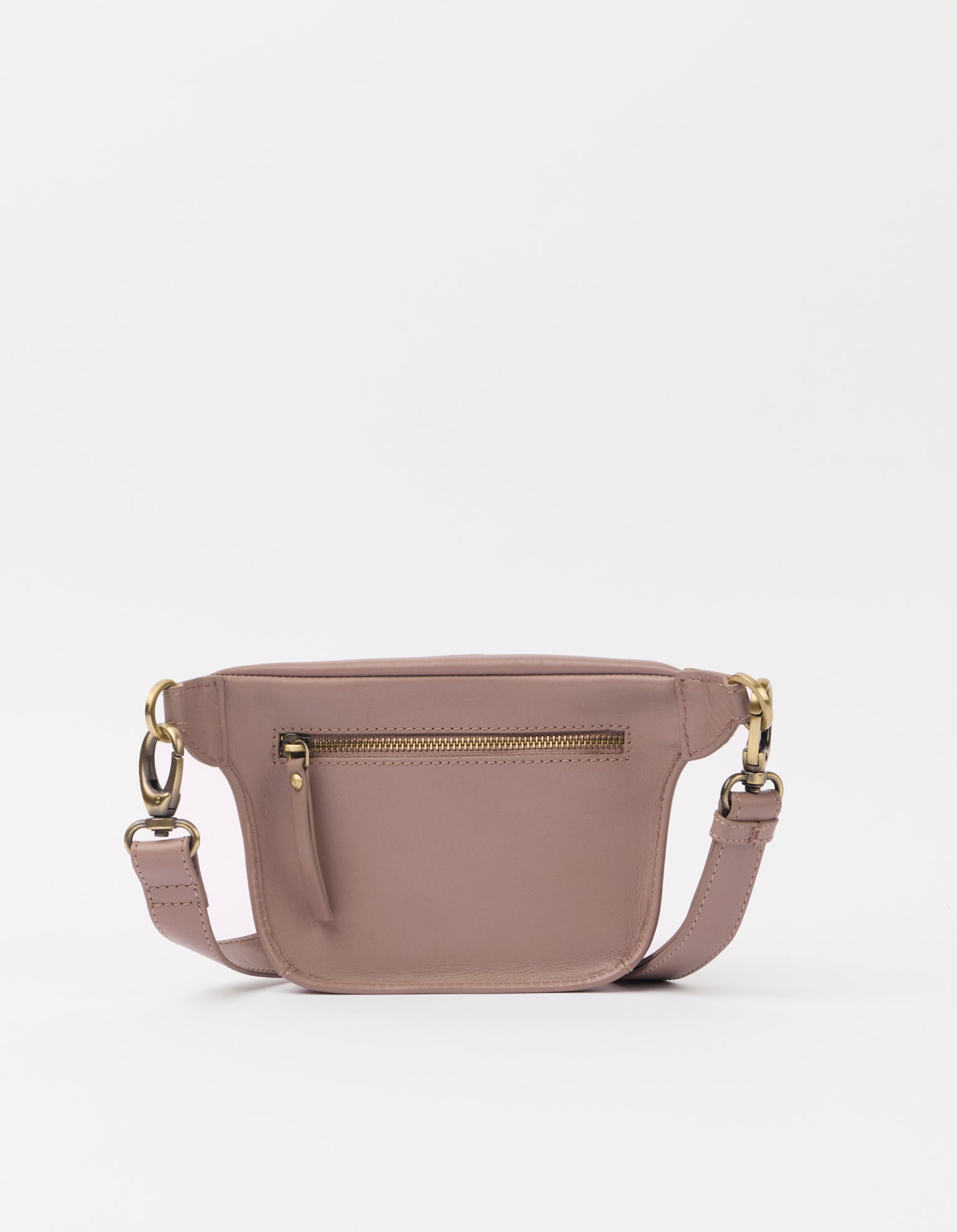 Beck's Bum Bag - Pale Mauve Classic Leather