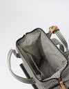 Billie Junior Backpack - Signature Lining & Camel Leather - Inside product image