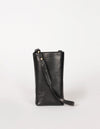 Perfectly Imperfect - Charlie Phone Bag - Black Classic Leather