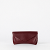 Spectacle Case - Dark Cherry Classic Leather