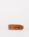Cognac leather cable organizer - back product image