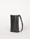 Perfectly Imperfect - Charlie Phone Bag - Black Classic Leather