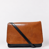 Pre-Loved Audrey - Black & Cognac Classic Leather
