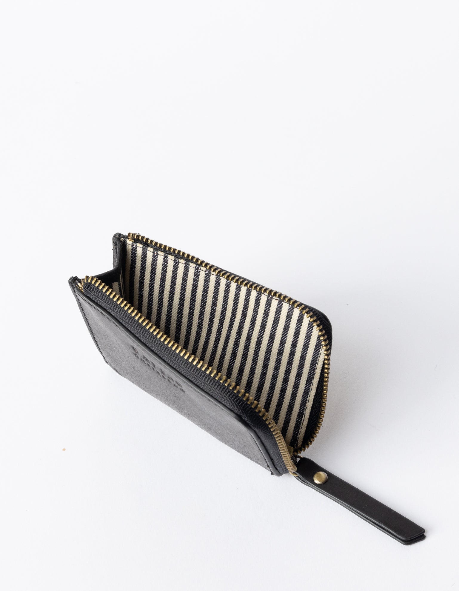 Coco Coin Purse - Black Classic Leather