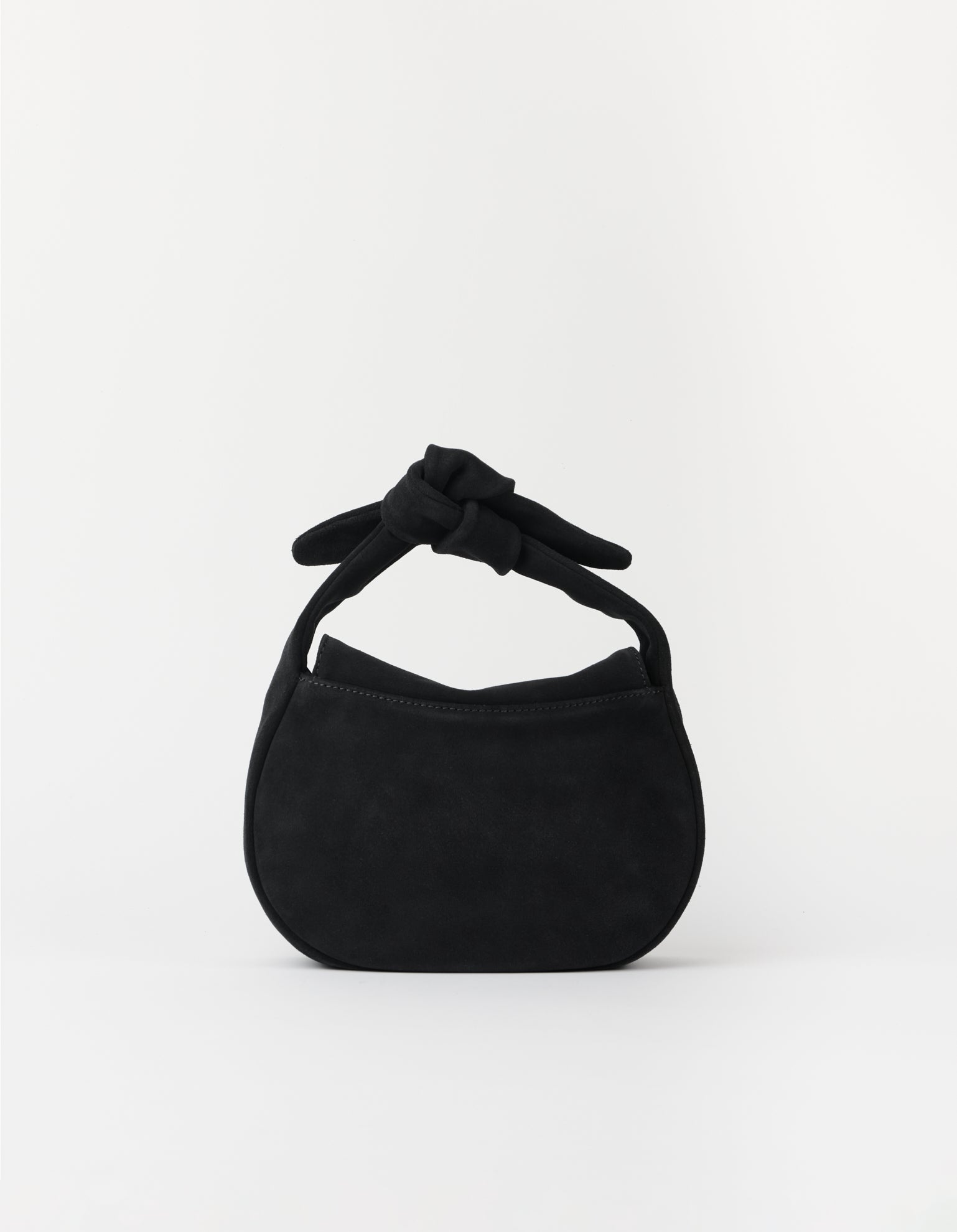 Coco Croissant - Black Suède