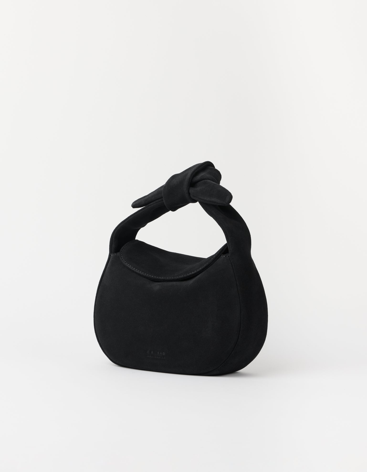 Coco Croissant - Black Suède