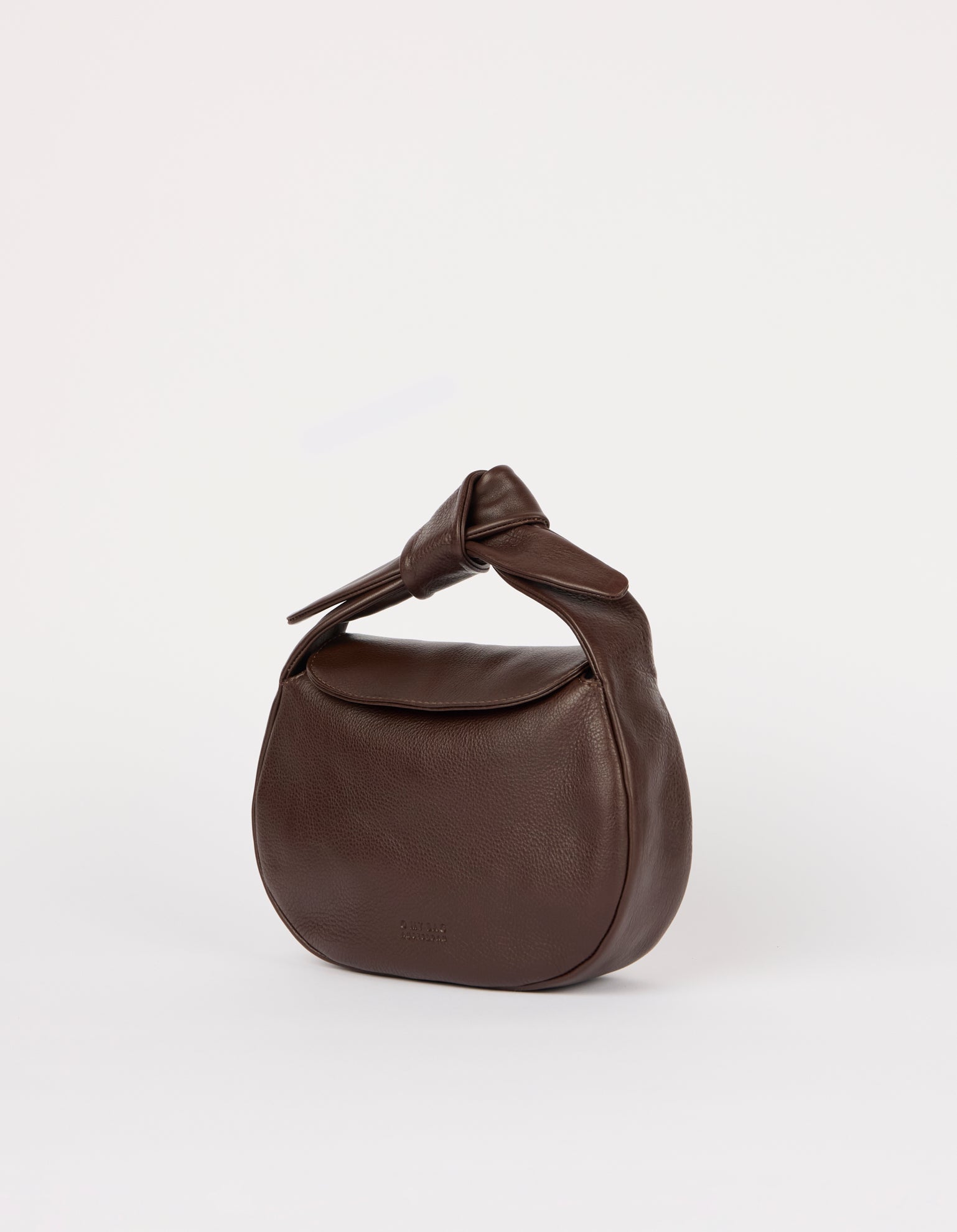 Coco Croissant - Chocolate Soft Grain Leather