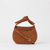 Coco Croissant - Cognac Suède with Classic Leather