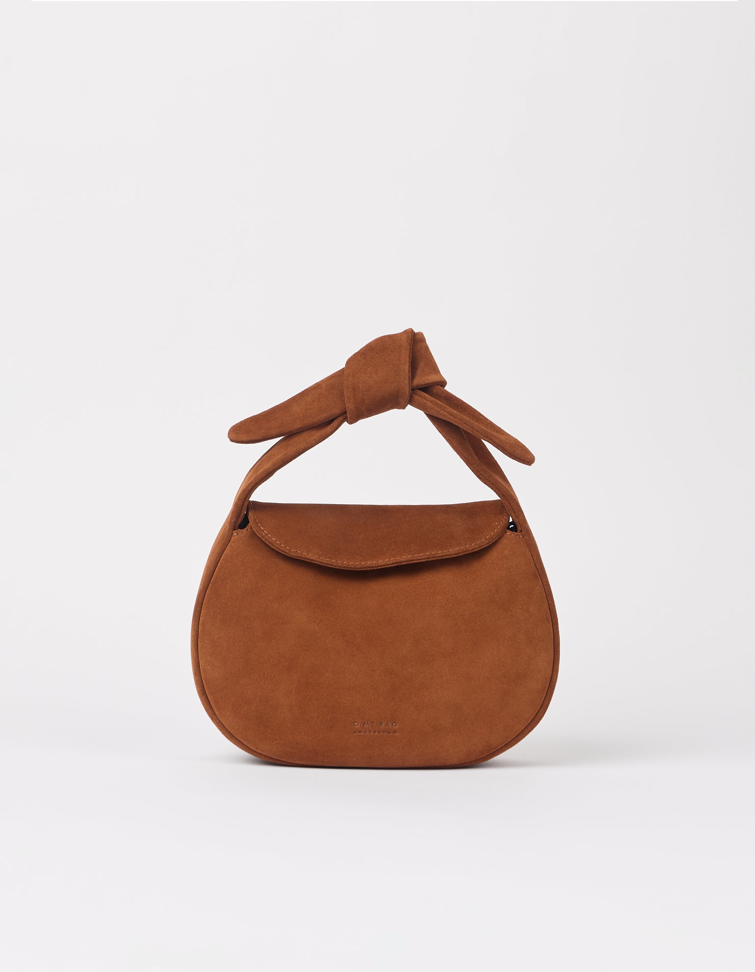 Coco Croissant - Cognac Suède with Classic Leather