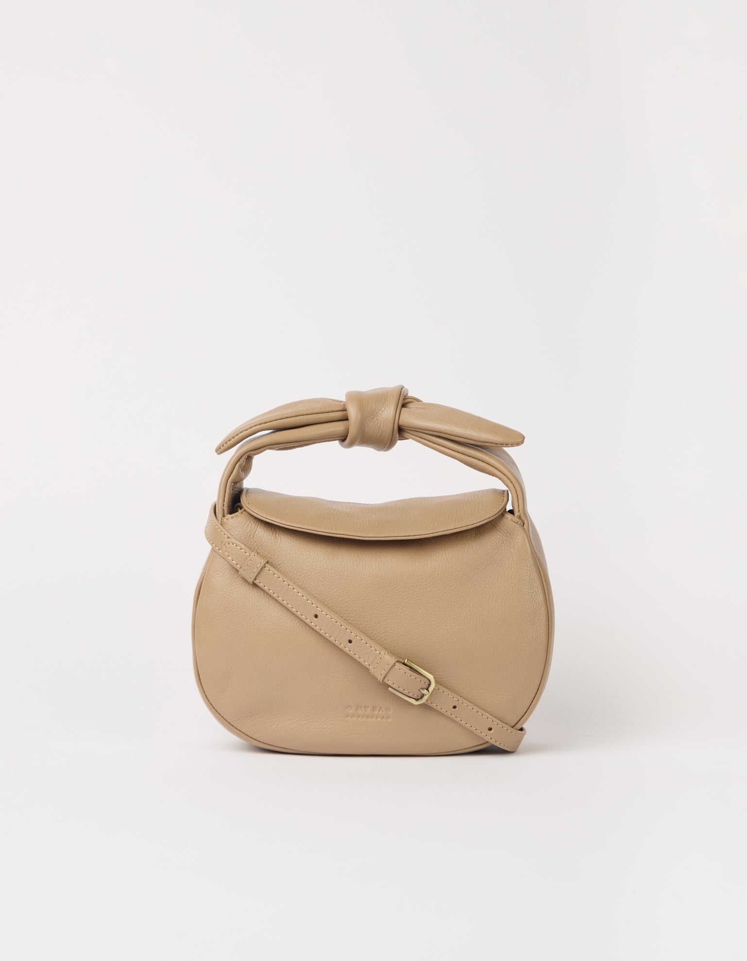 Coco Croissant - Dark Sand Soft Grain Leather