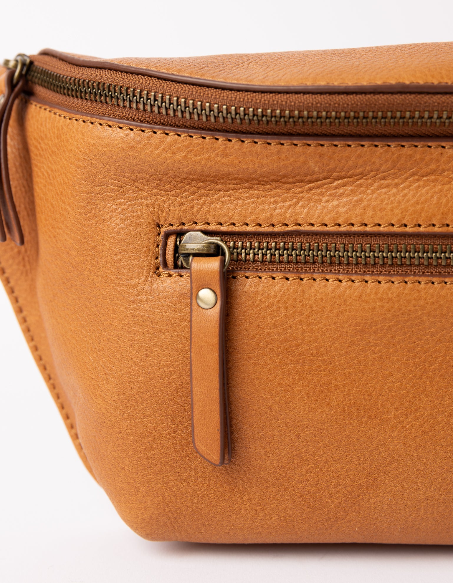 Drew Bum Bag Wild Oak Soft Grain Leather