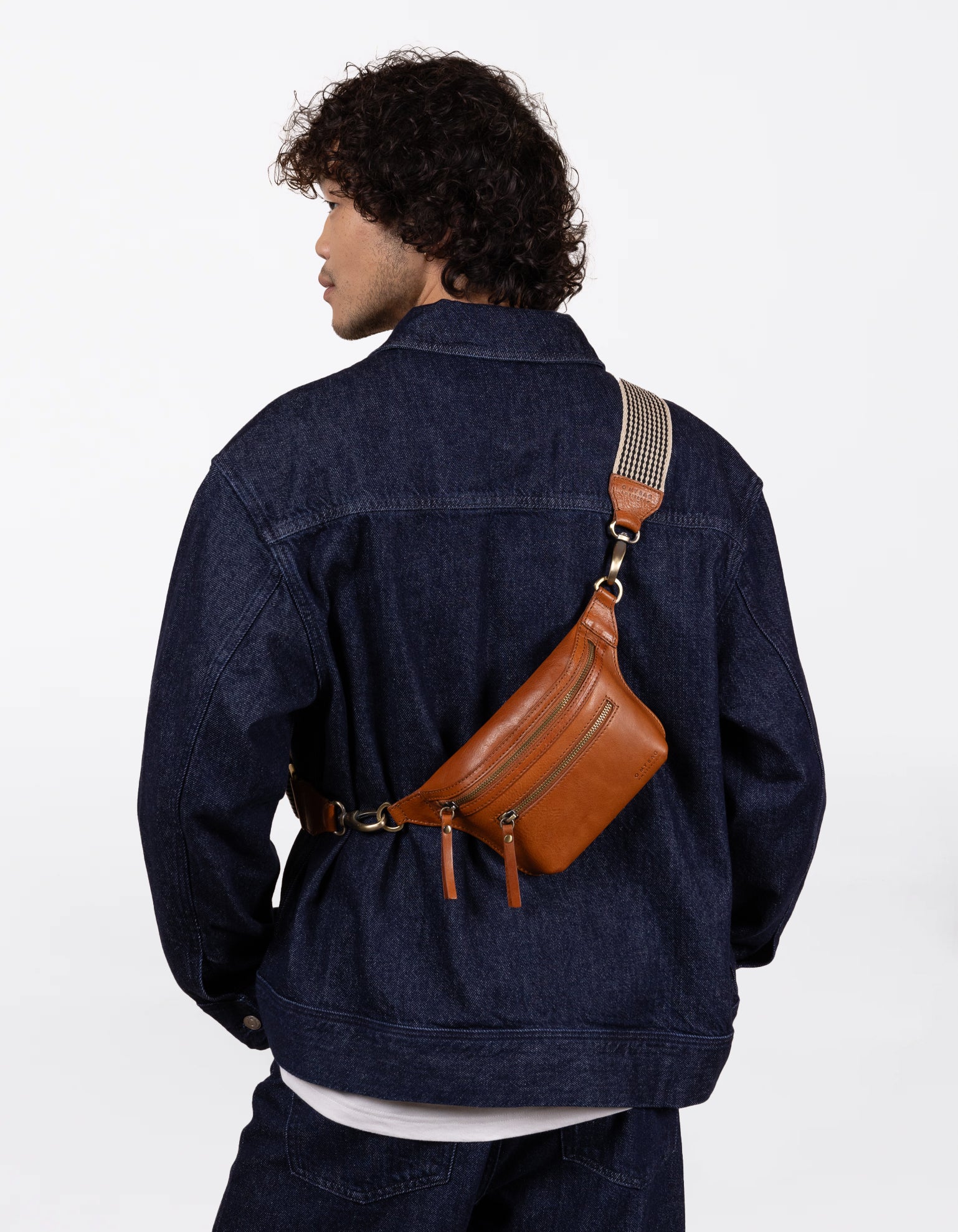 Beck's Bum Bag Cognac Stromboli Leather - Main Image