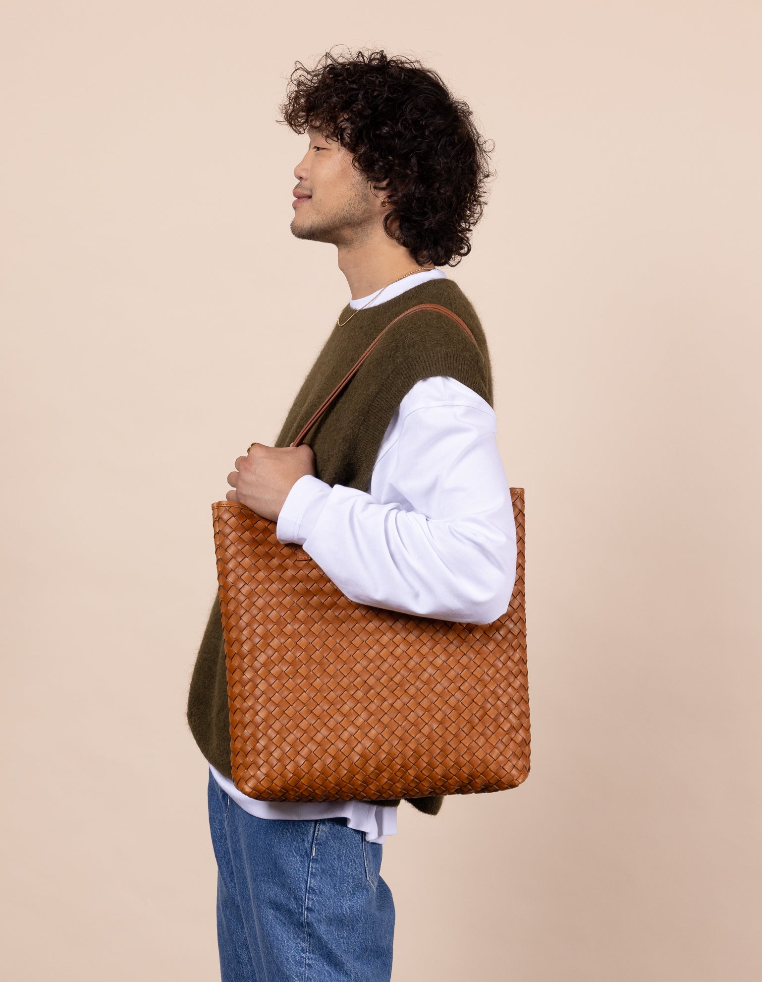 Georgia Bag in Brown Leather
