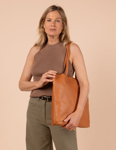 Georgia - Wild Oak Soft Grain Leder