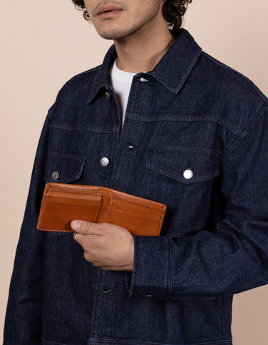 Joshua's Wallet - Cognac Classic Leather