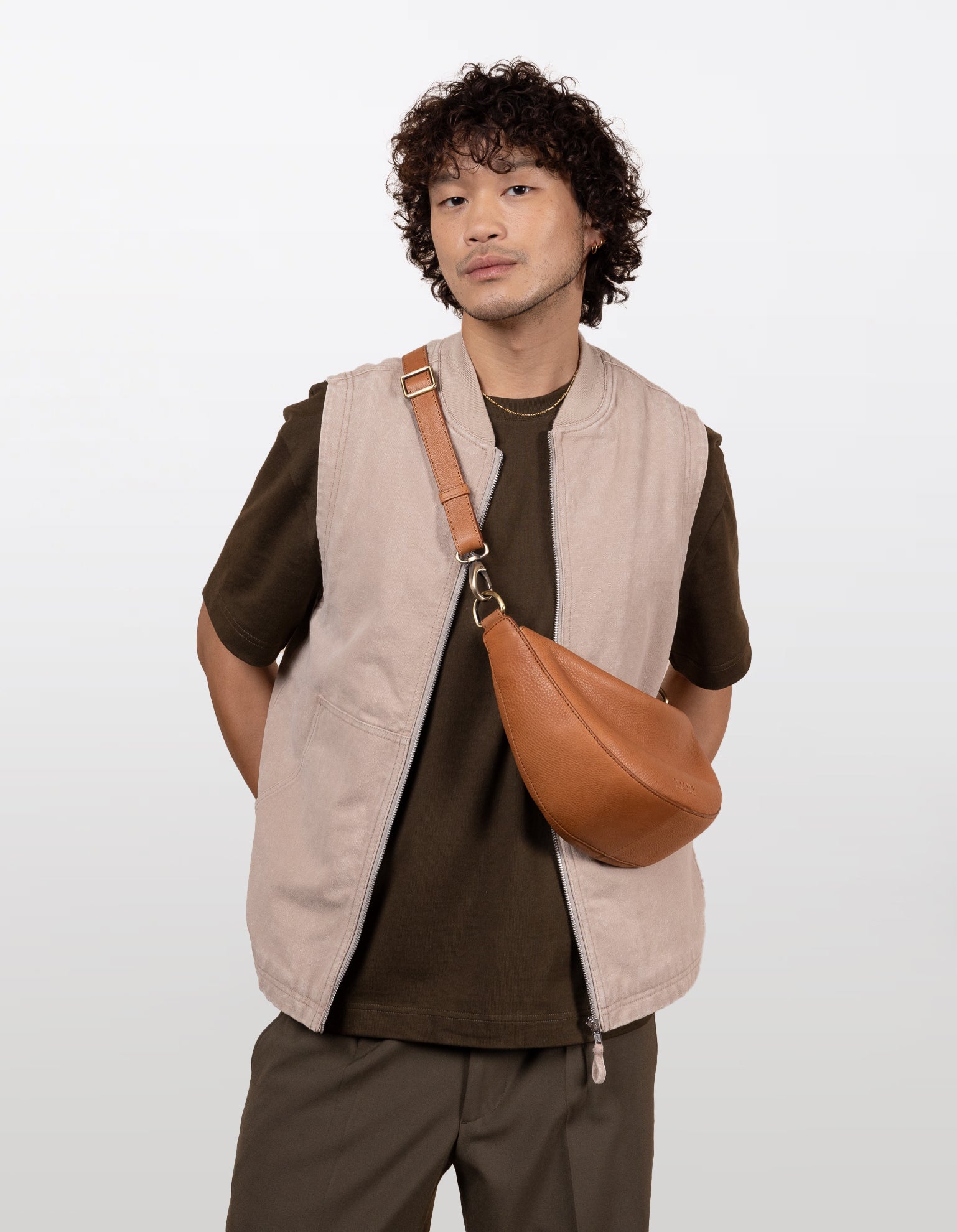 Leo - Wild Oak Soft Grain Leather