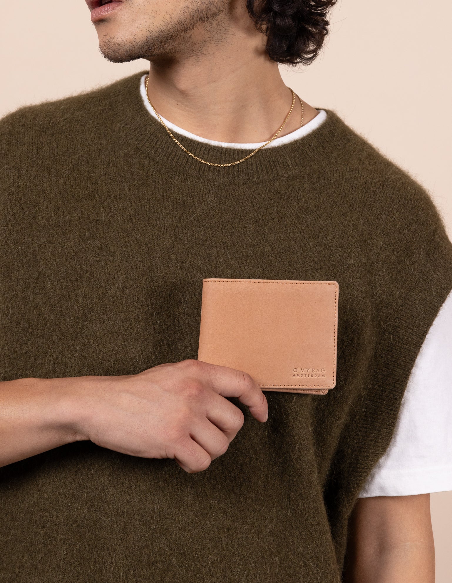 Perfectly Imperfect - Tobi's Wallet - Camel Hunter Leather