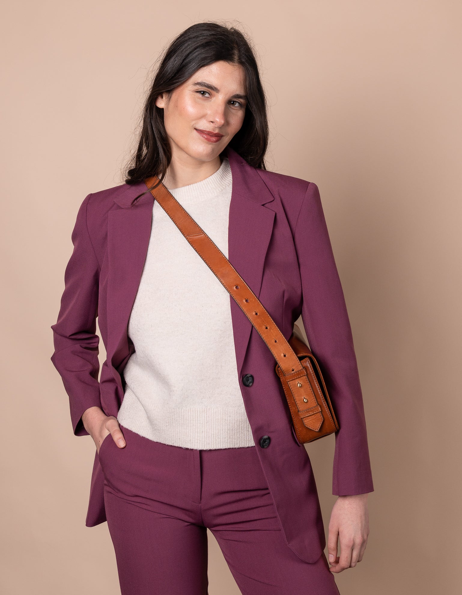 Perfectly Imperfect - Gina Longuette - Cognac Classic Leather